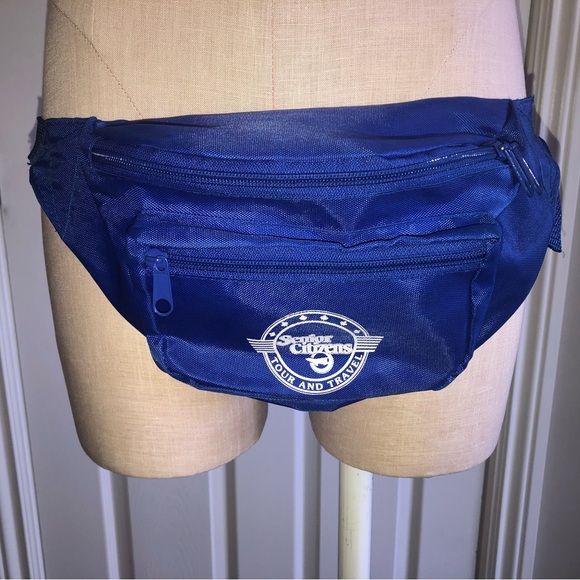 90s Vintage Senior Citizen Travel Fanny Pack - Picture 4 of 9